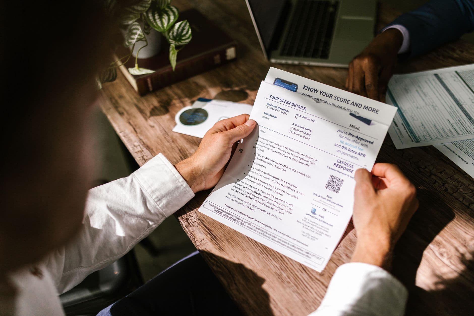 The three tests a lender applies to a business loan file: security, guarantee, and account performance.